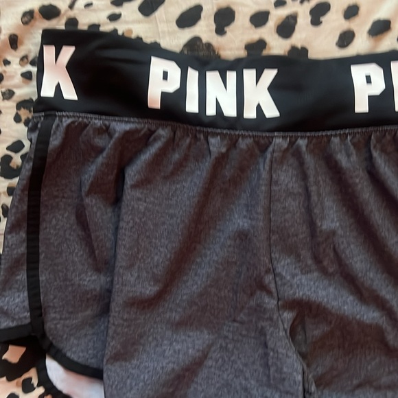 Pink brand workout shorts large - Picture 3 of 12